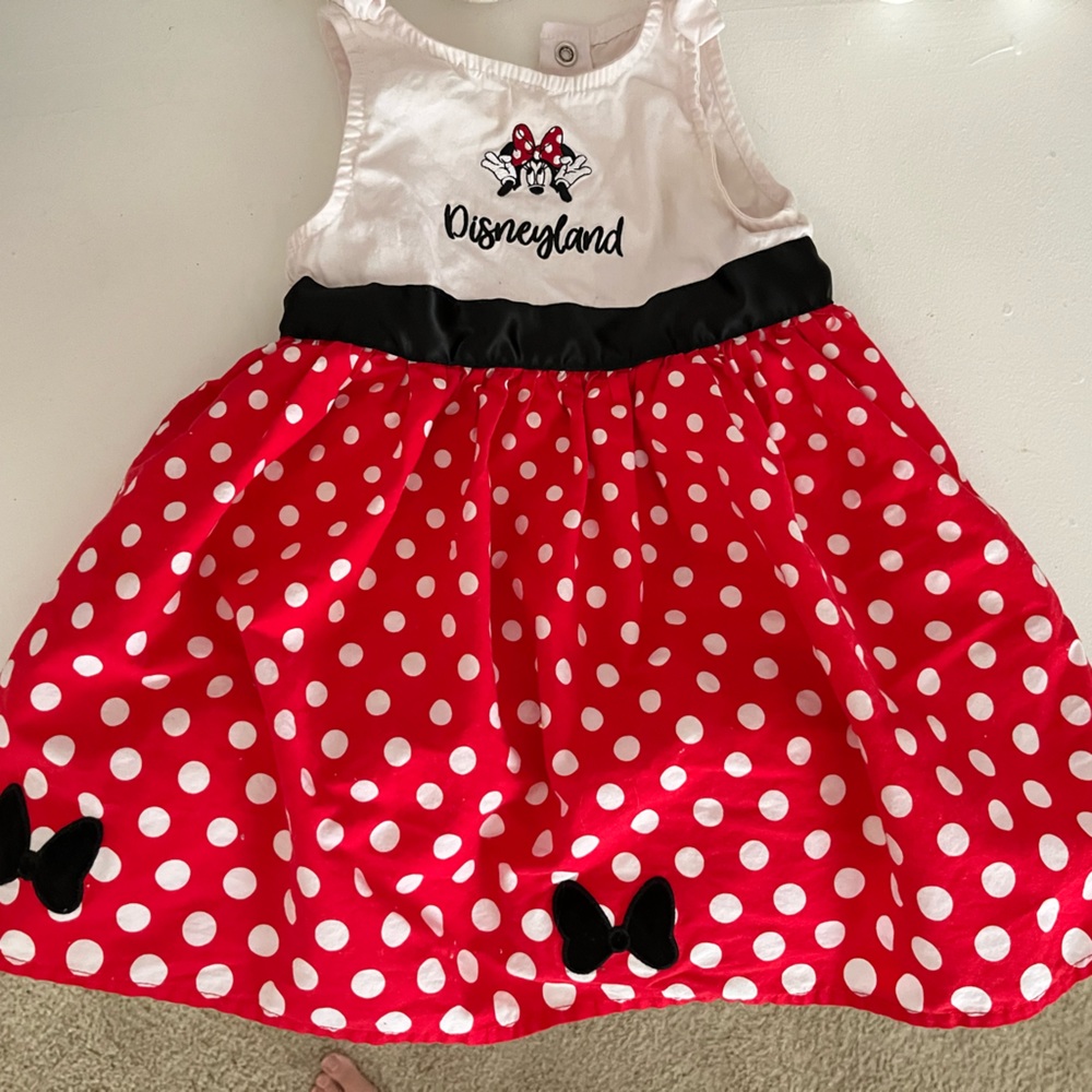 2T Disneyland Minnie dress